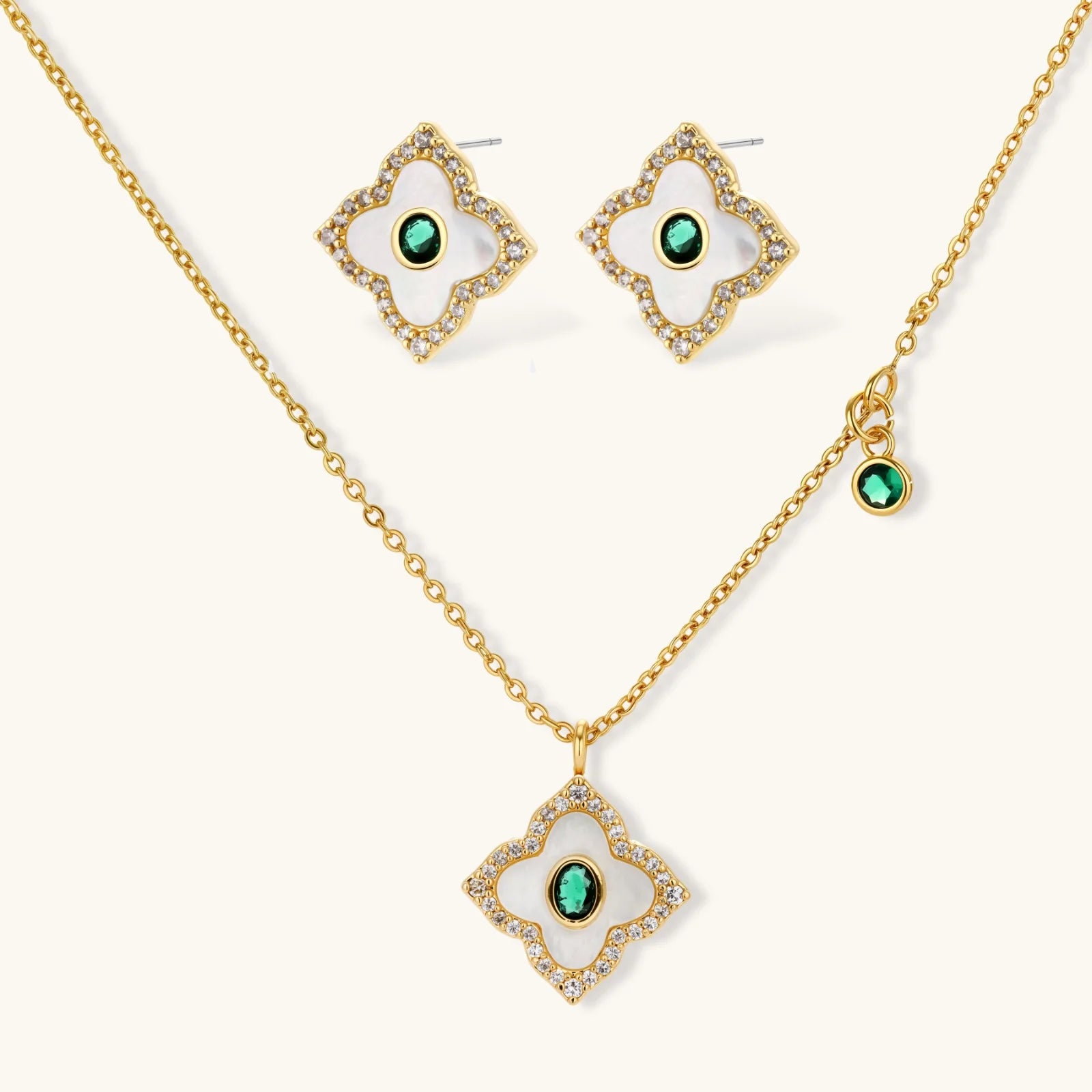 Emerald Bloom Set by Sieré