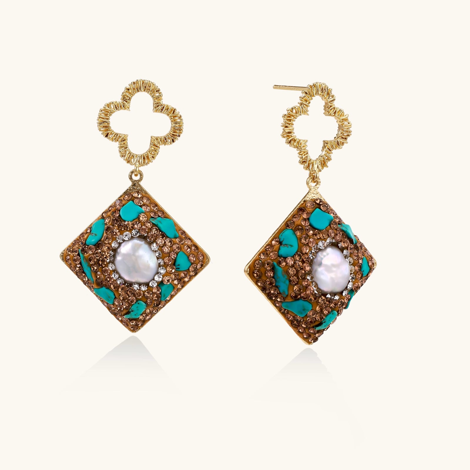 Moroccan Dreams Drop Earrings by Sieré