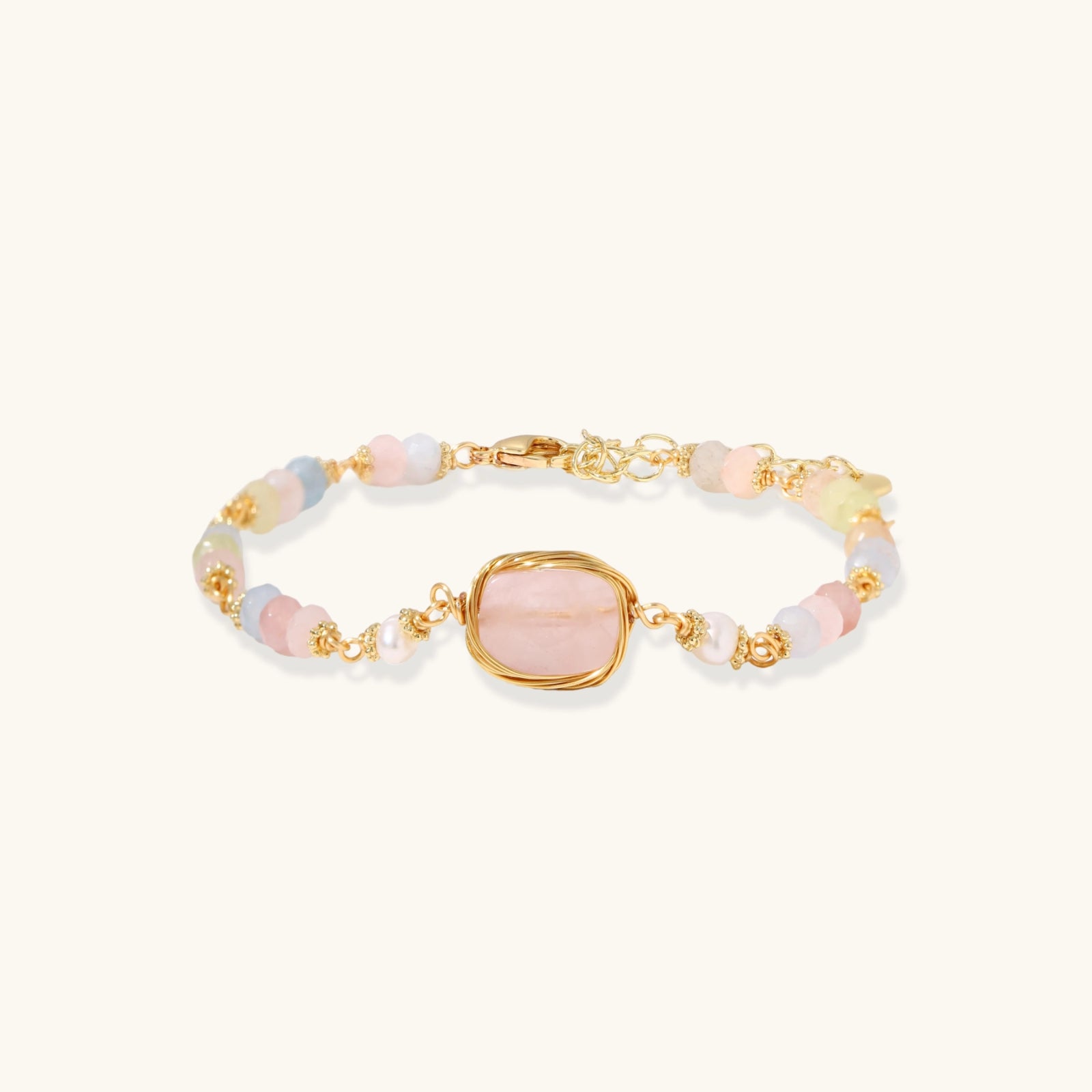 Rose Quartz Healing Bracelet by Sieré