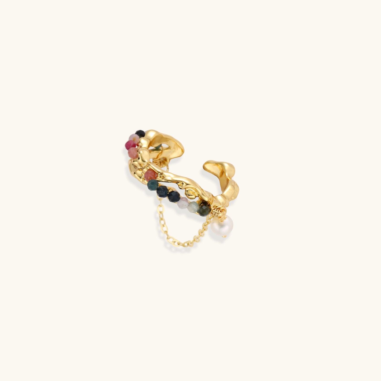 Aurora Chain Ring by Sieré