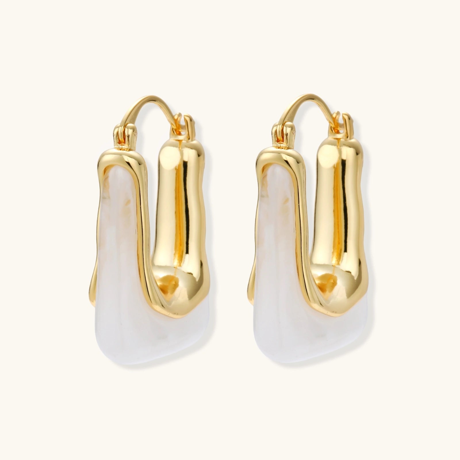 Liquid Curve Hoops by Sieré