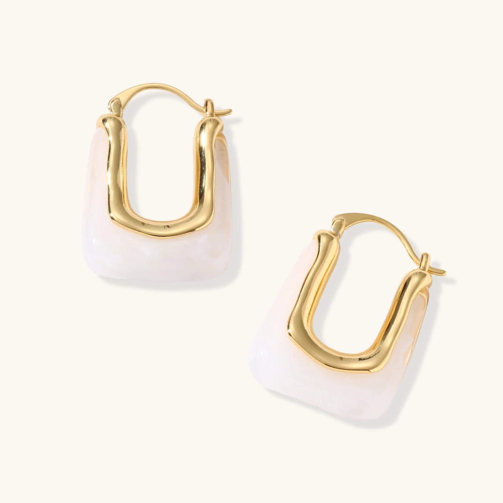 Liquid Curve Hoops by Sieré