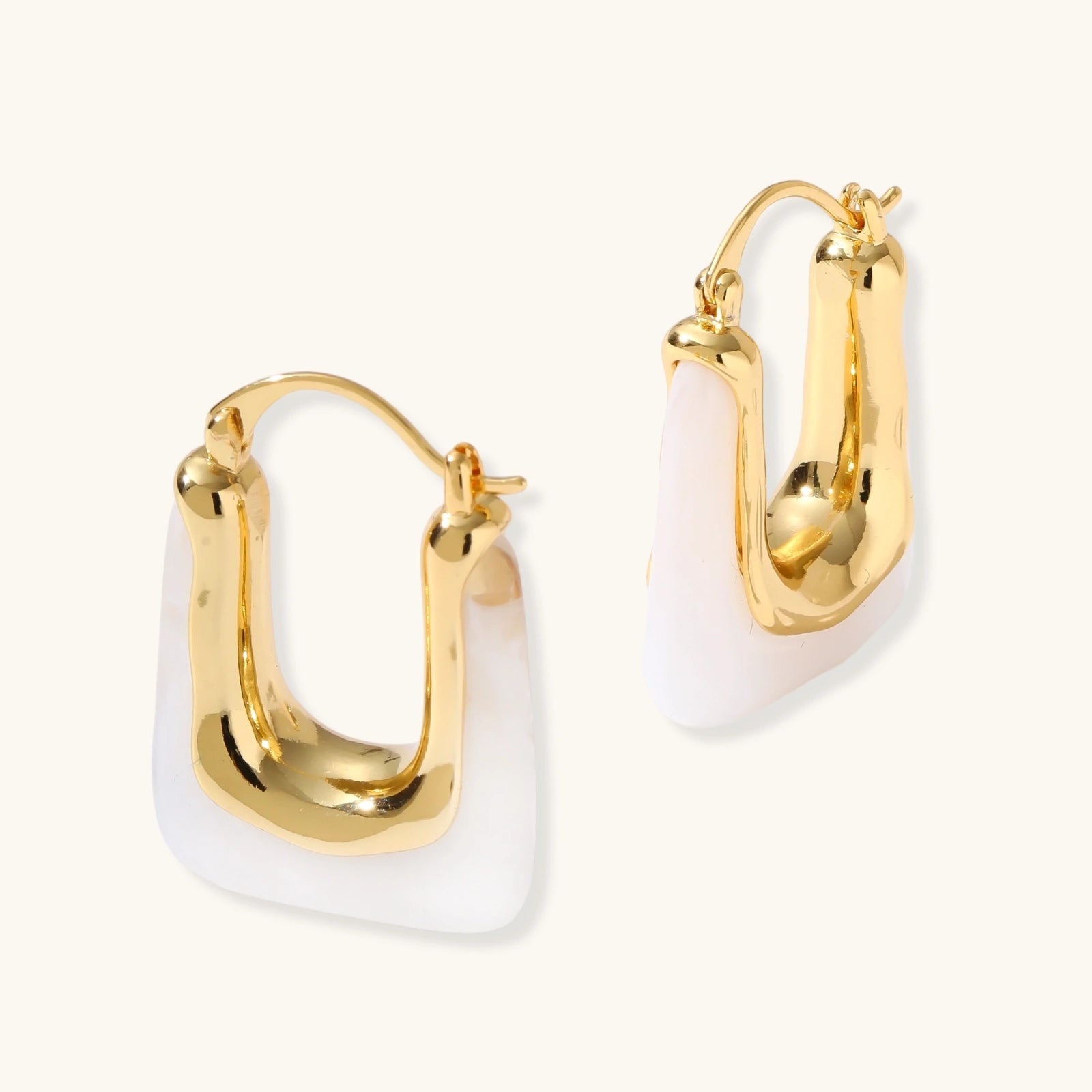Liquid Curve Hoops by Sieré