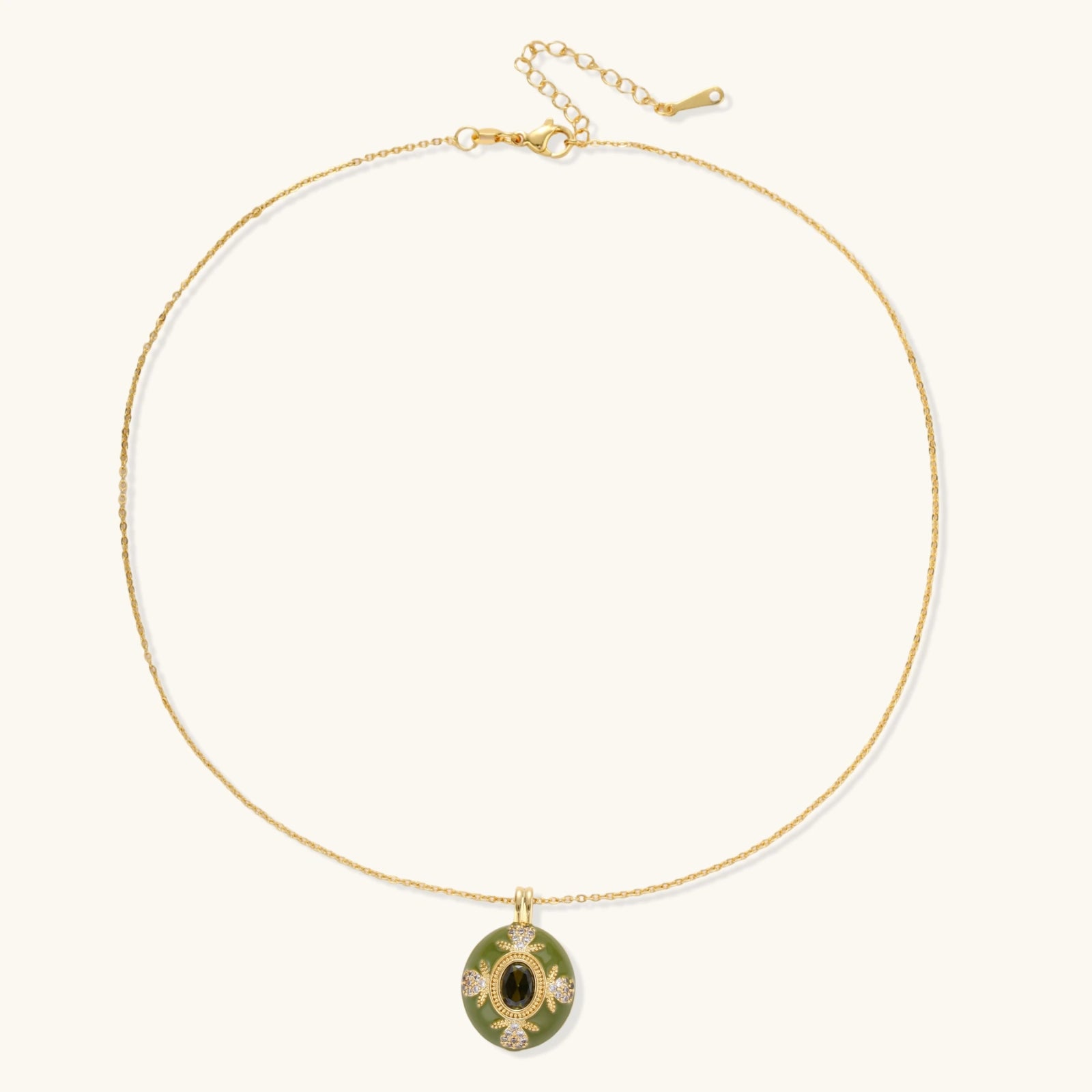 Emerald Empress Pendant by Sieré
