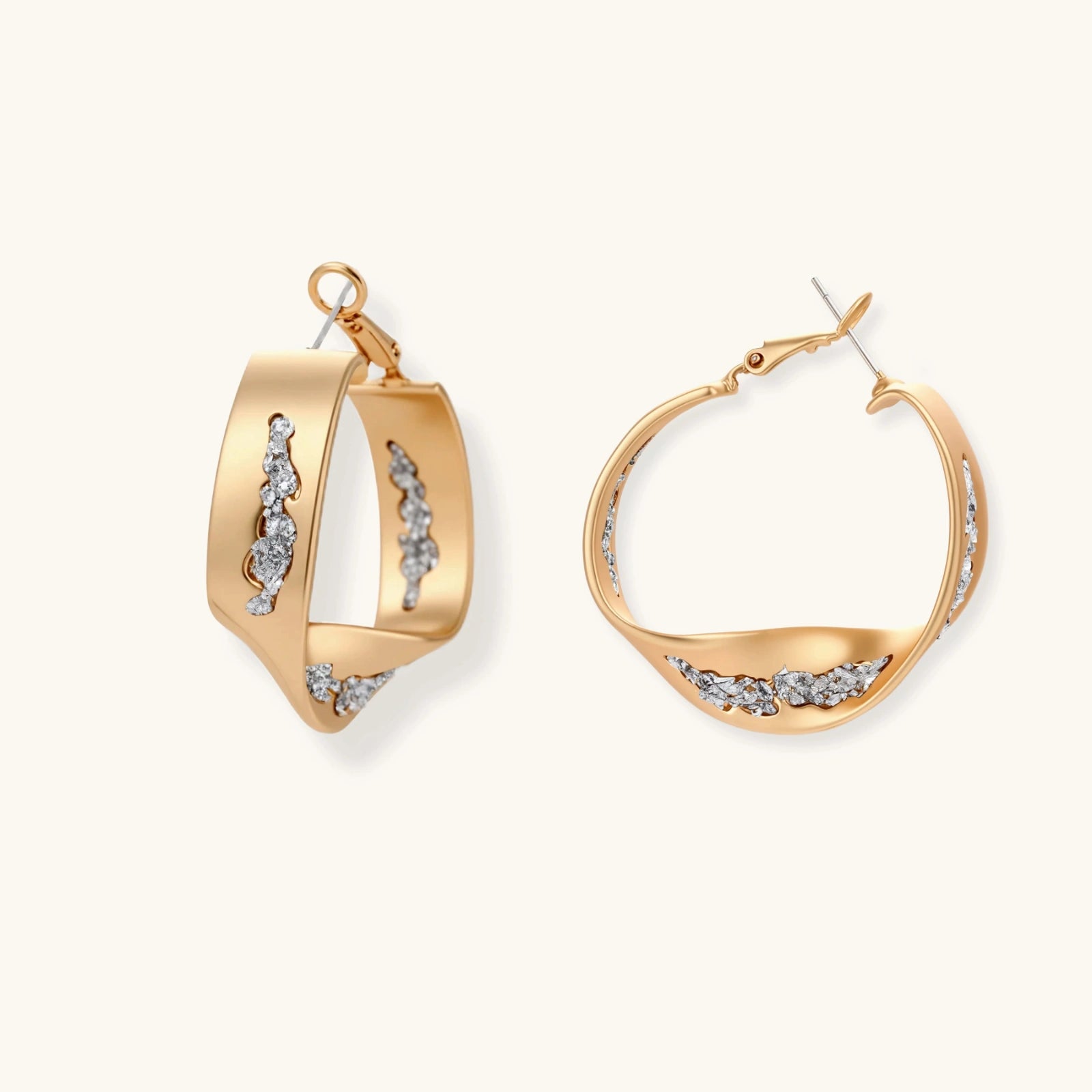 Liquid Gold Hoops by Sieré