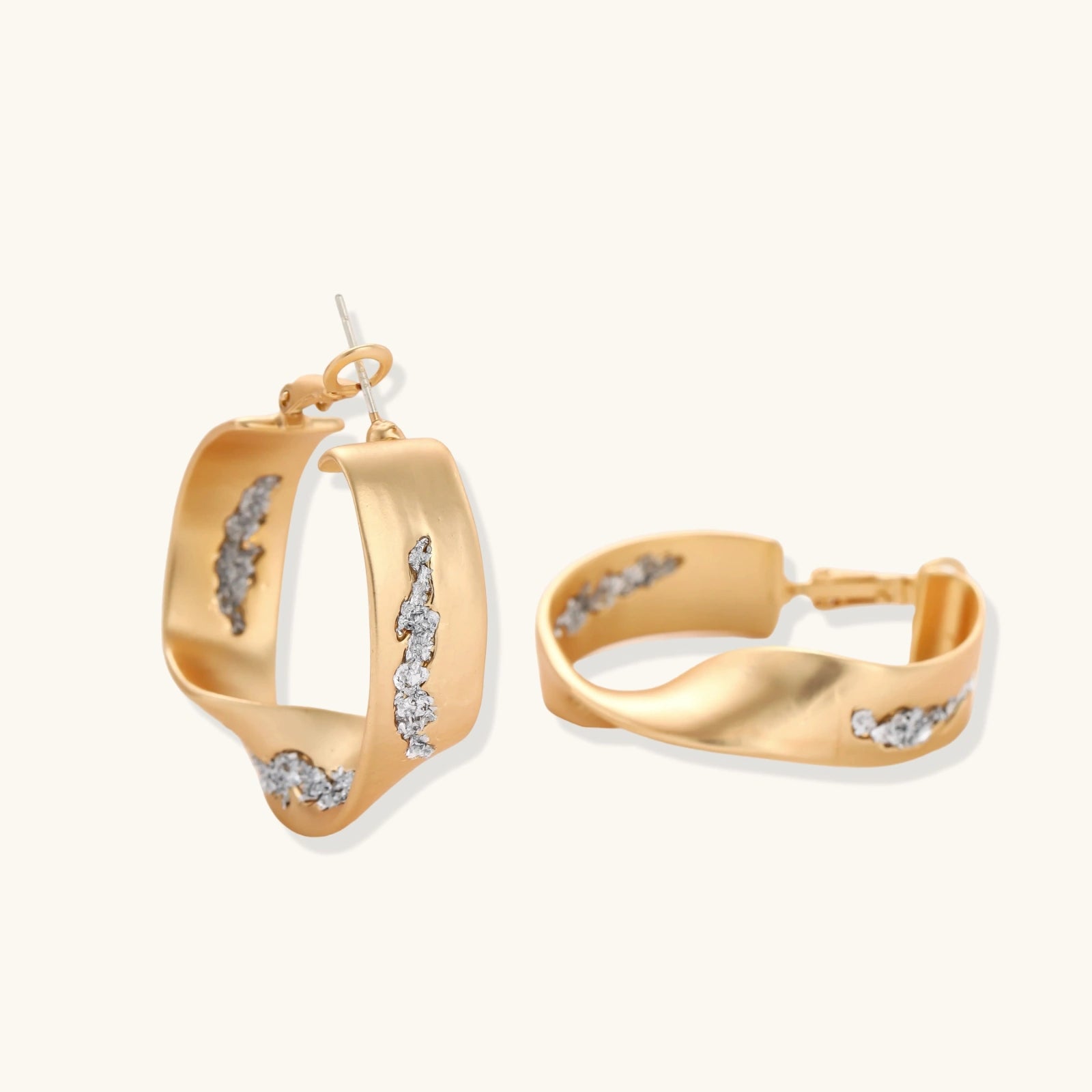 Liquid Gold Hoops by Sieré