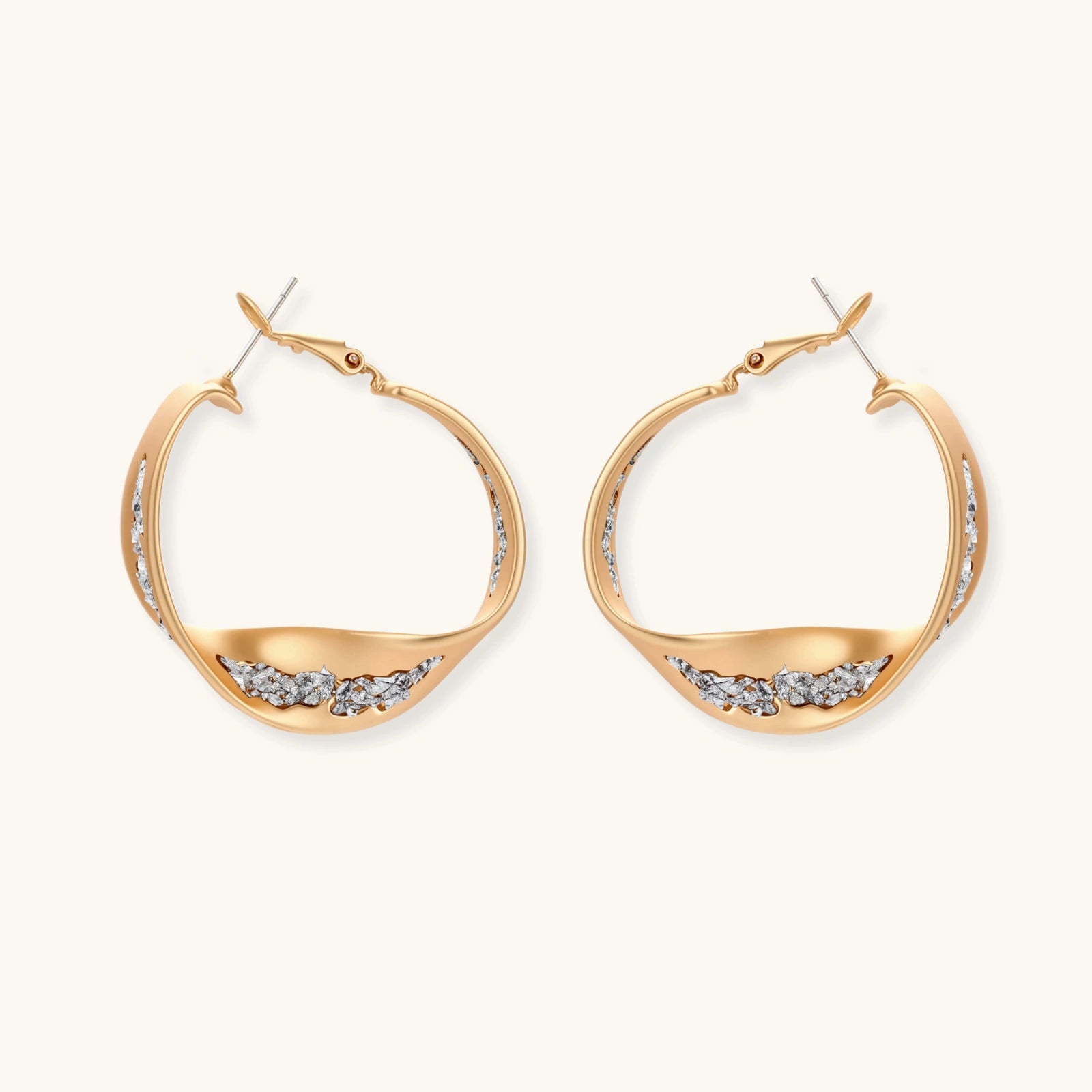 Liquid Gold Hoops by Sieré