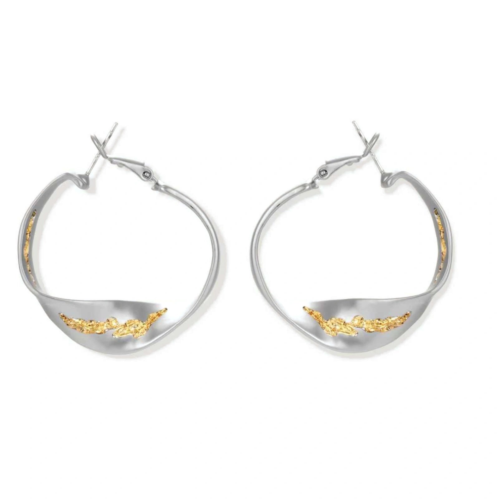 Liquid Gold Hoops by Sieré