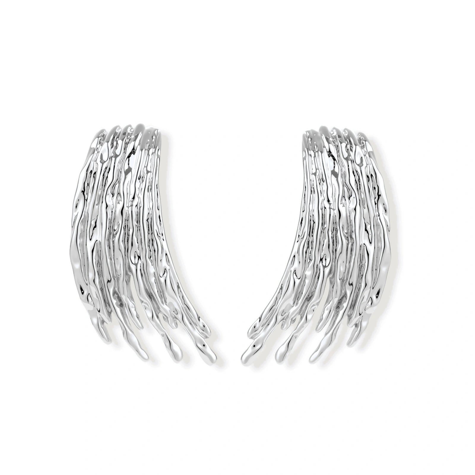 Liquid Flow Statement Earrings by Sieré
