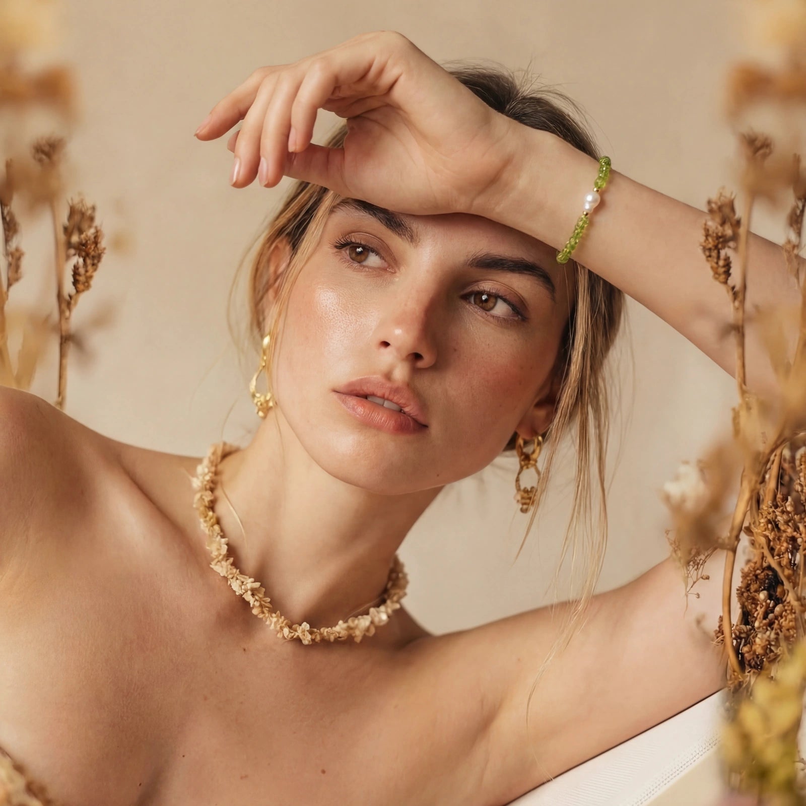 Peridot Dreams Bracelet by Sieré