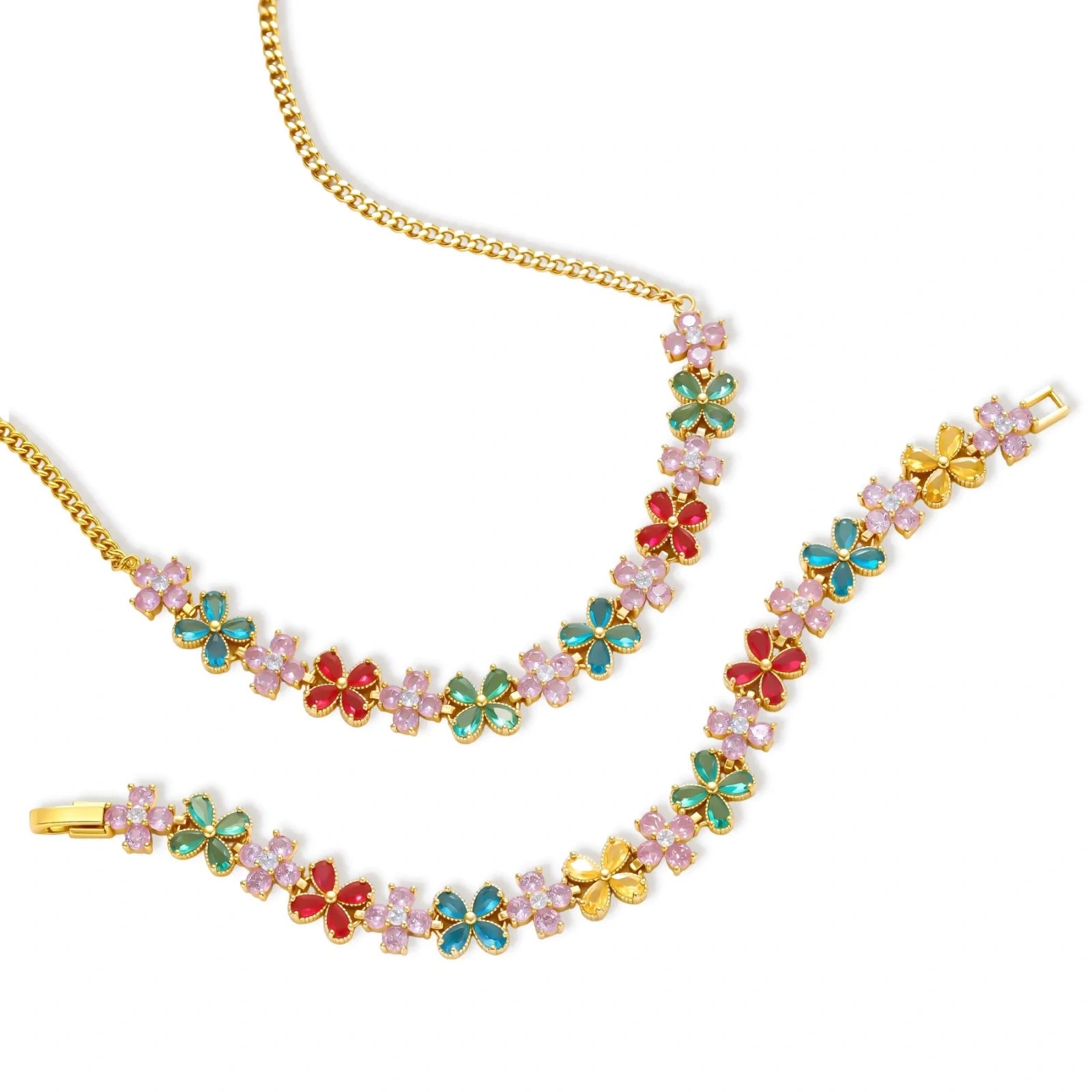 Garden Bloom Jewelry Set by Sieré