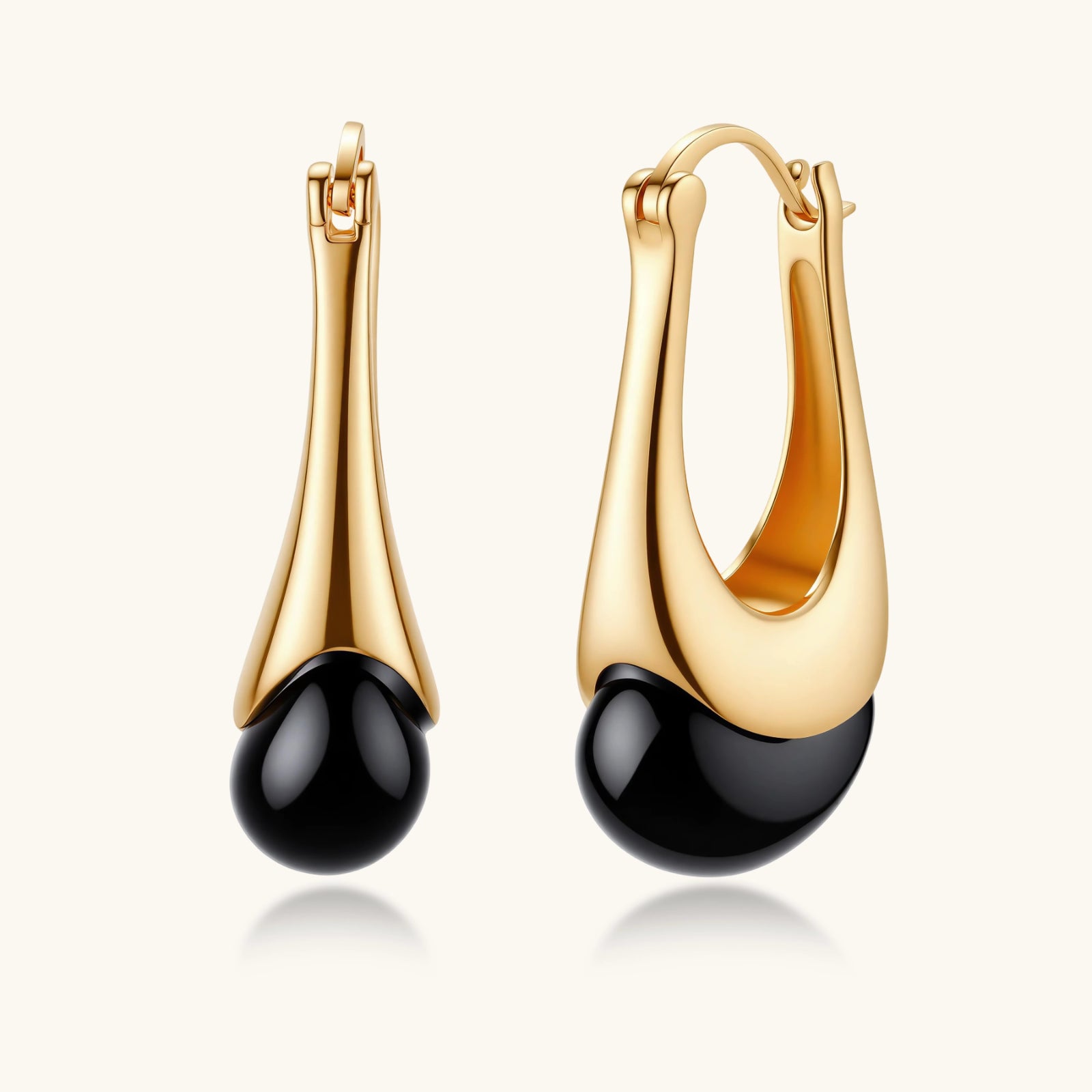 Midnight Drop Earrings by Sieré