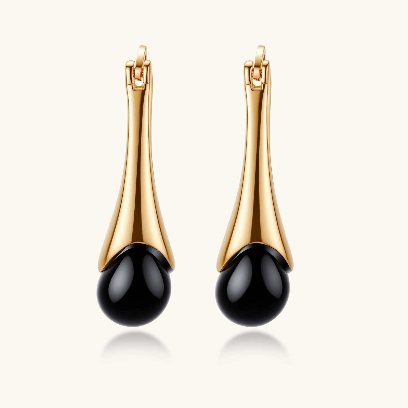 Midnight Drop Earrings by Sieré