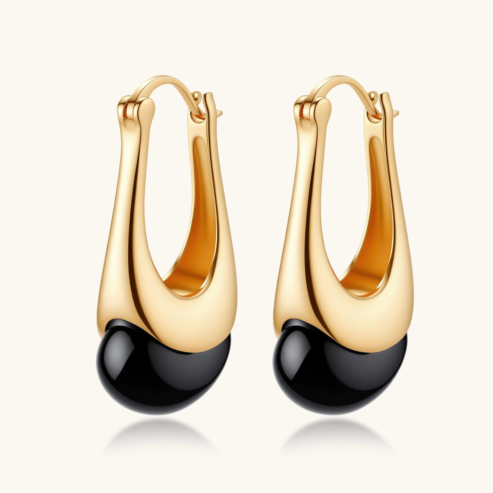 Midnight Drop Earrings by Sieré