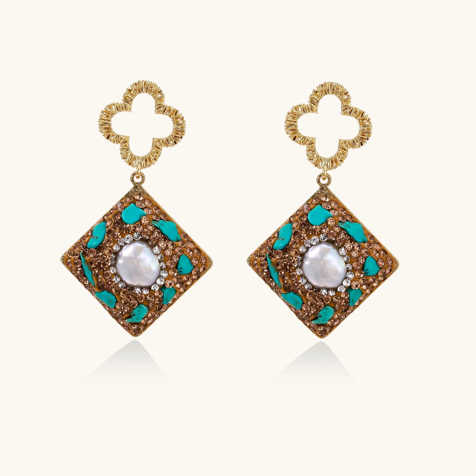 Moroccan Dreams Drop Earrings by Sieré