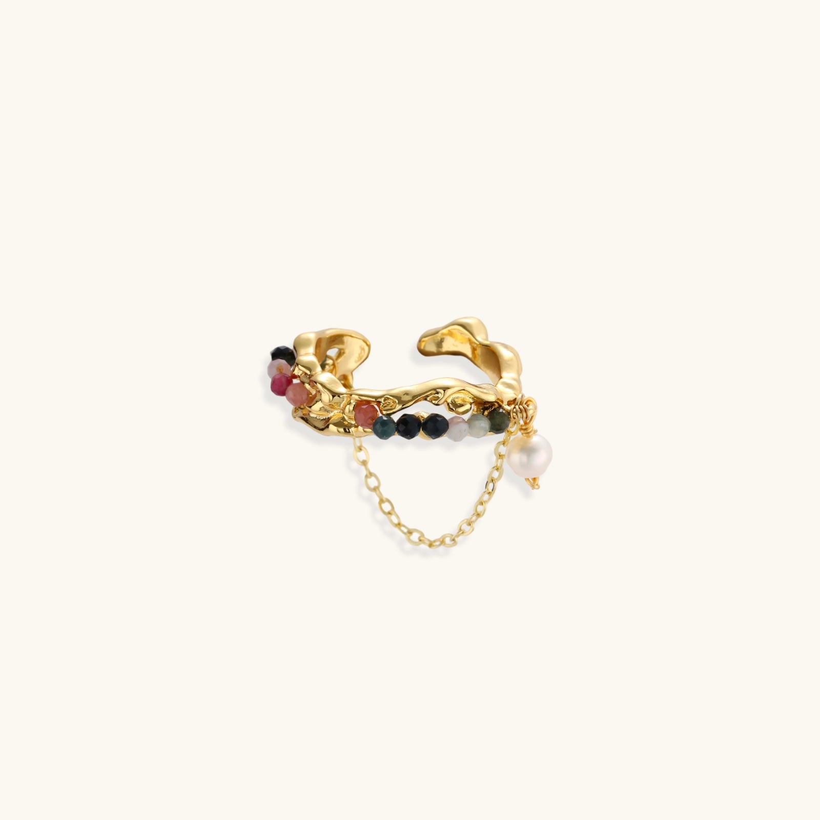 Aurora Chain Ring by Sieré