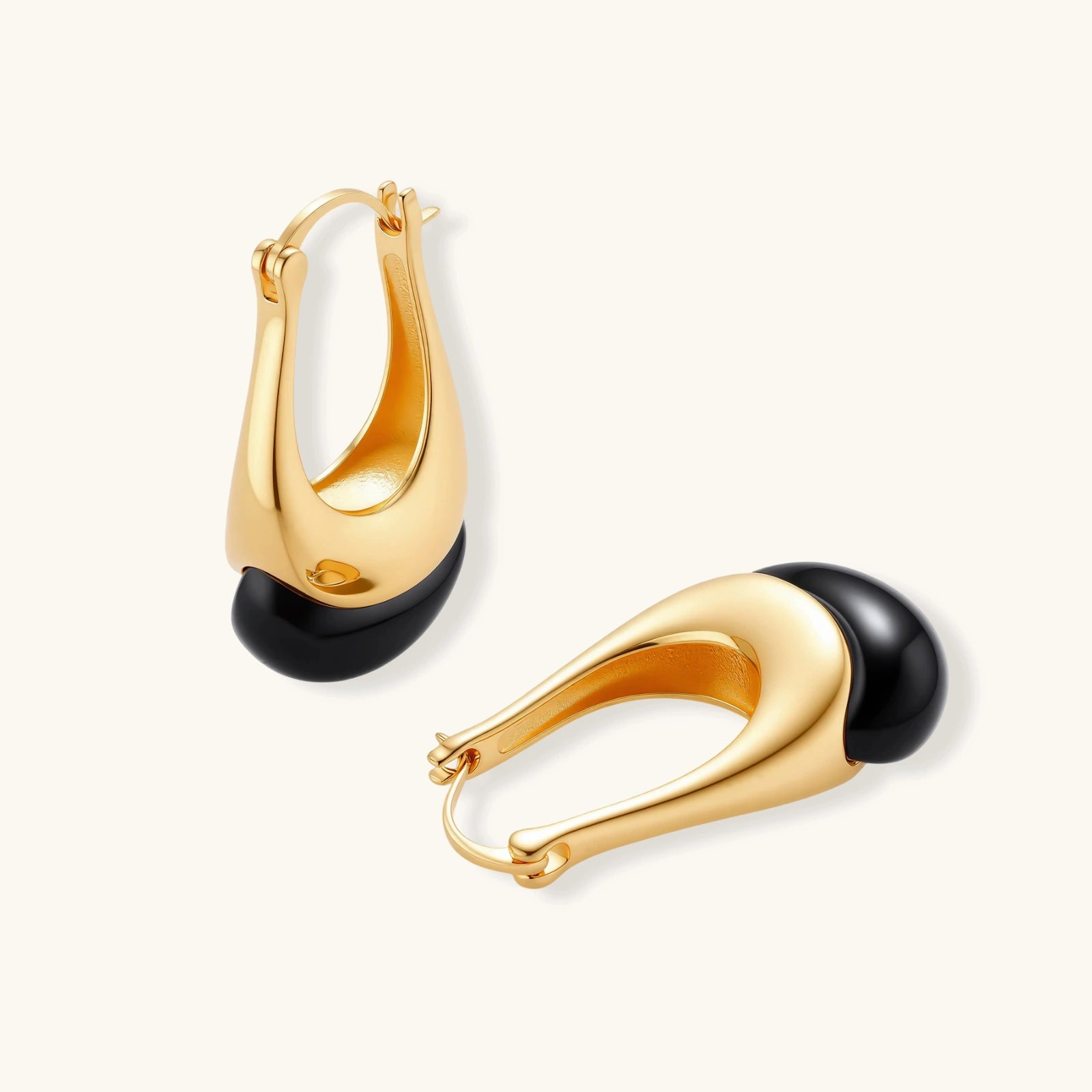 Midnight Drop Earrings by Sieré