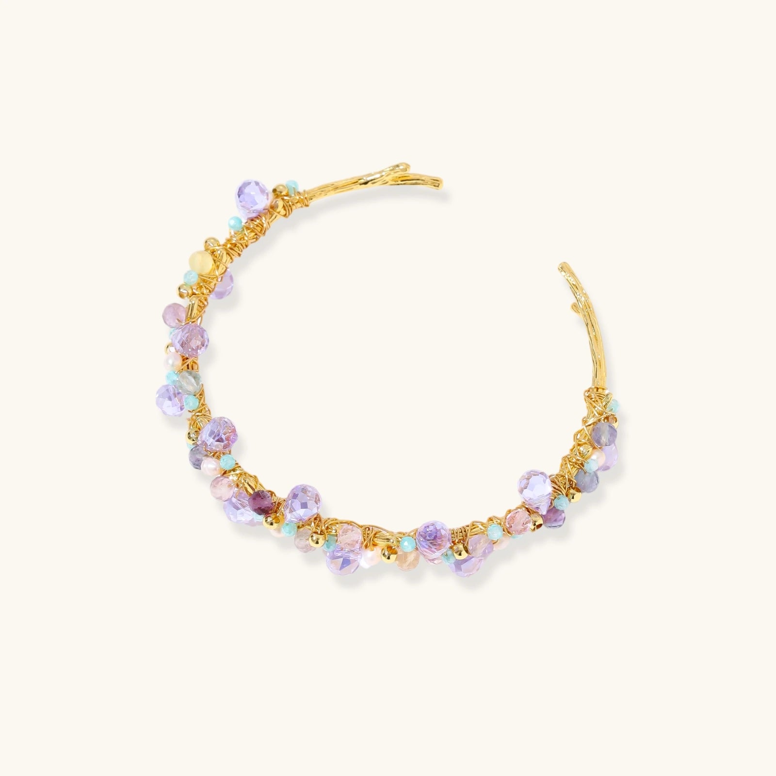 Crystal Garden Cuff by Sieré