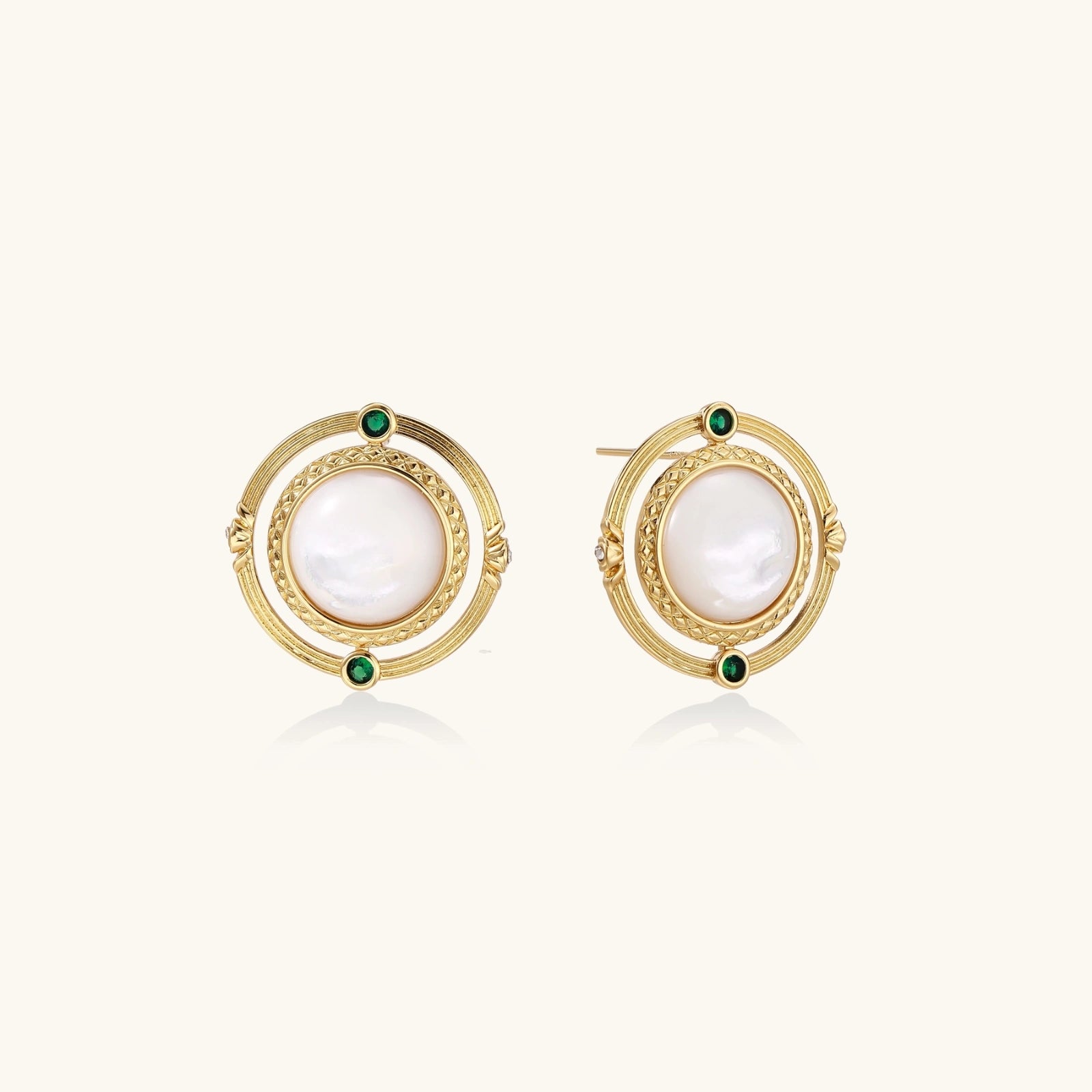Compass Rose Studs by Sieré