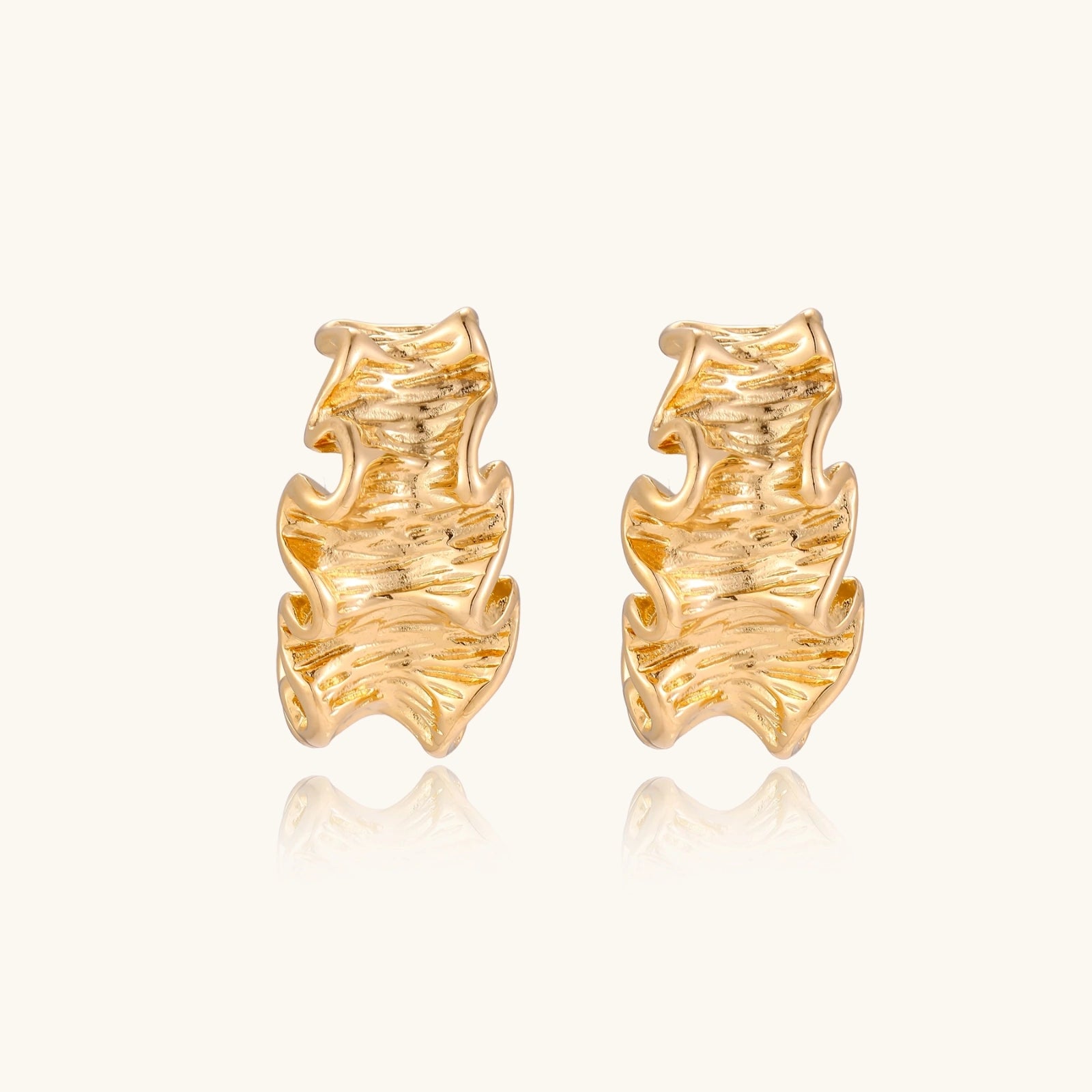 Wave Flow Hoops by Sieré