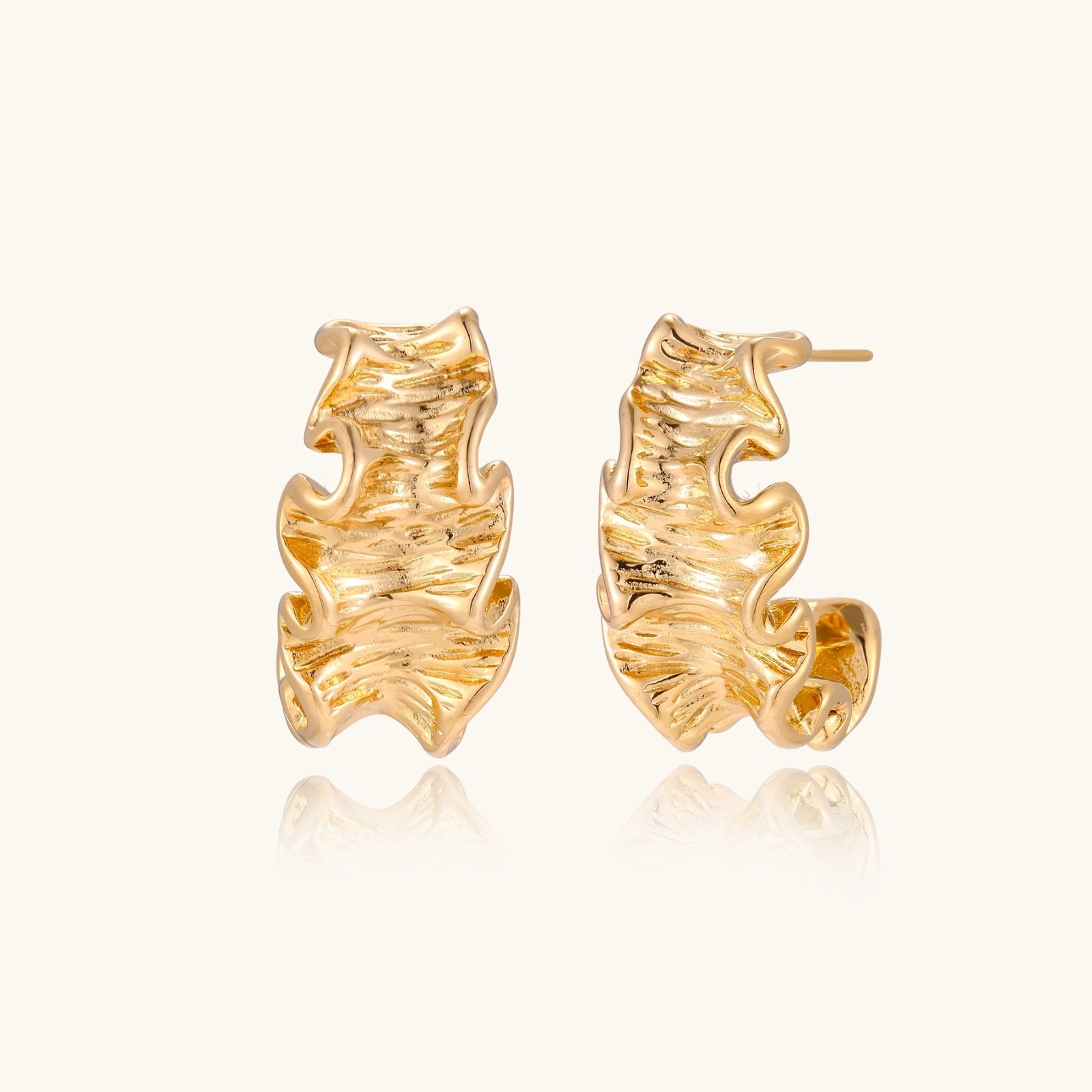 Wave Flow Hoops by Sieré