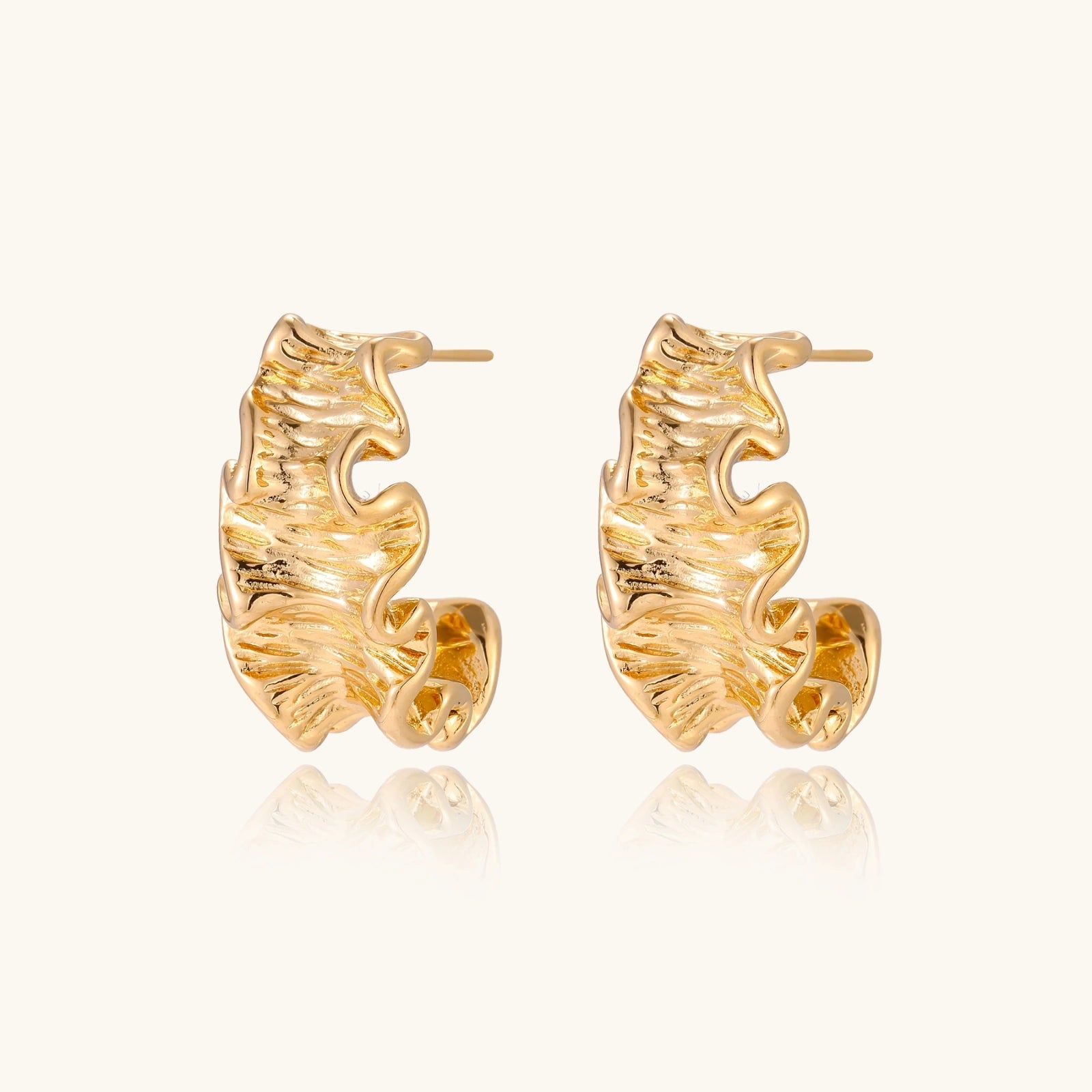 Wave Flow Hoops by Sieré