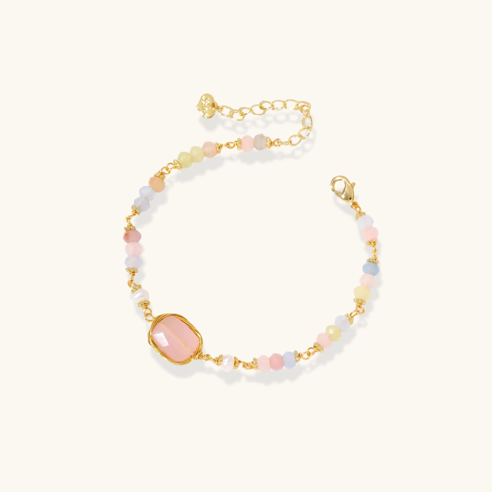 Rose Quartz Healing Bracelet by Sieré