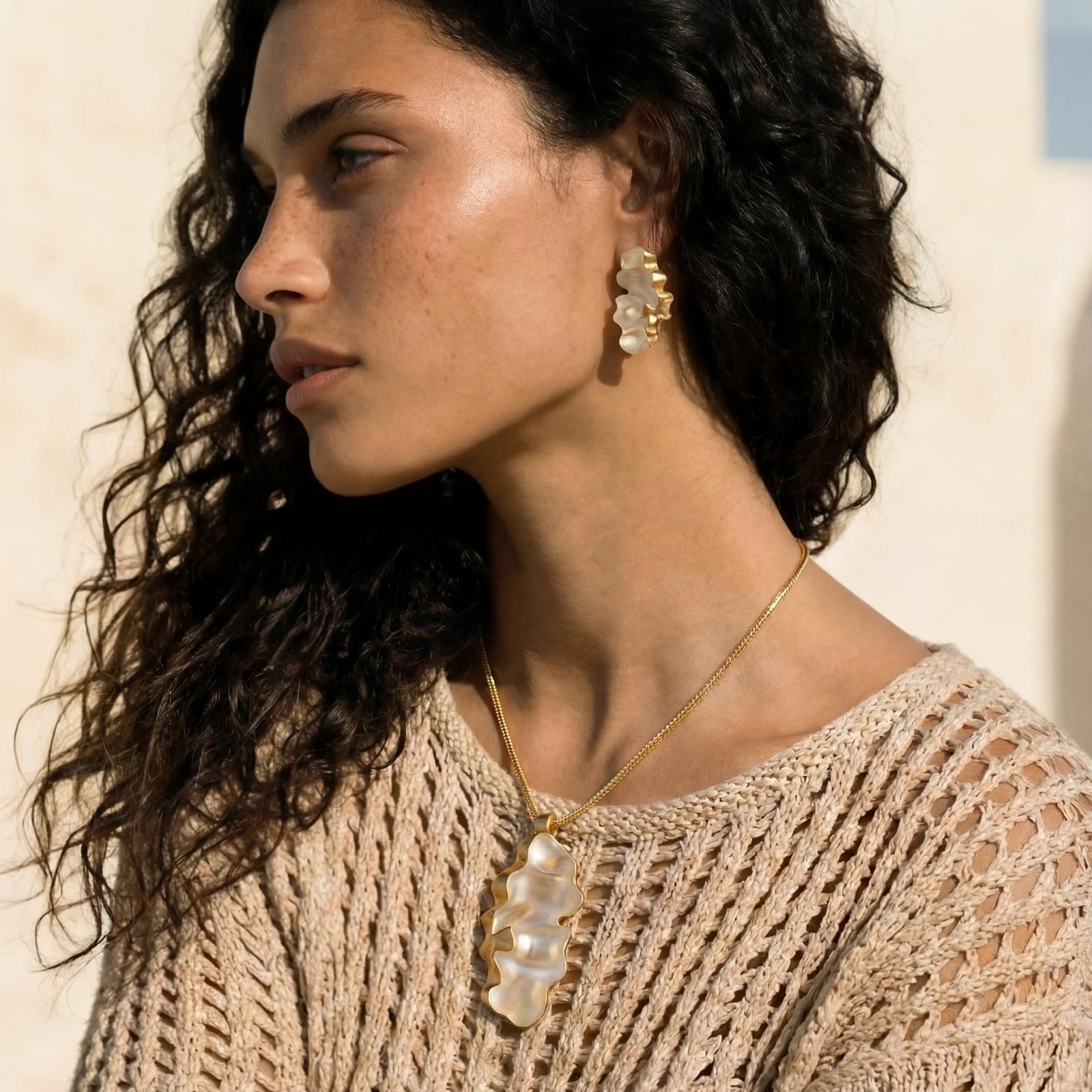 Fluid Dreams Jewelry Set by Sieré