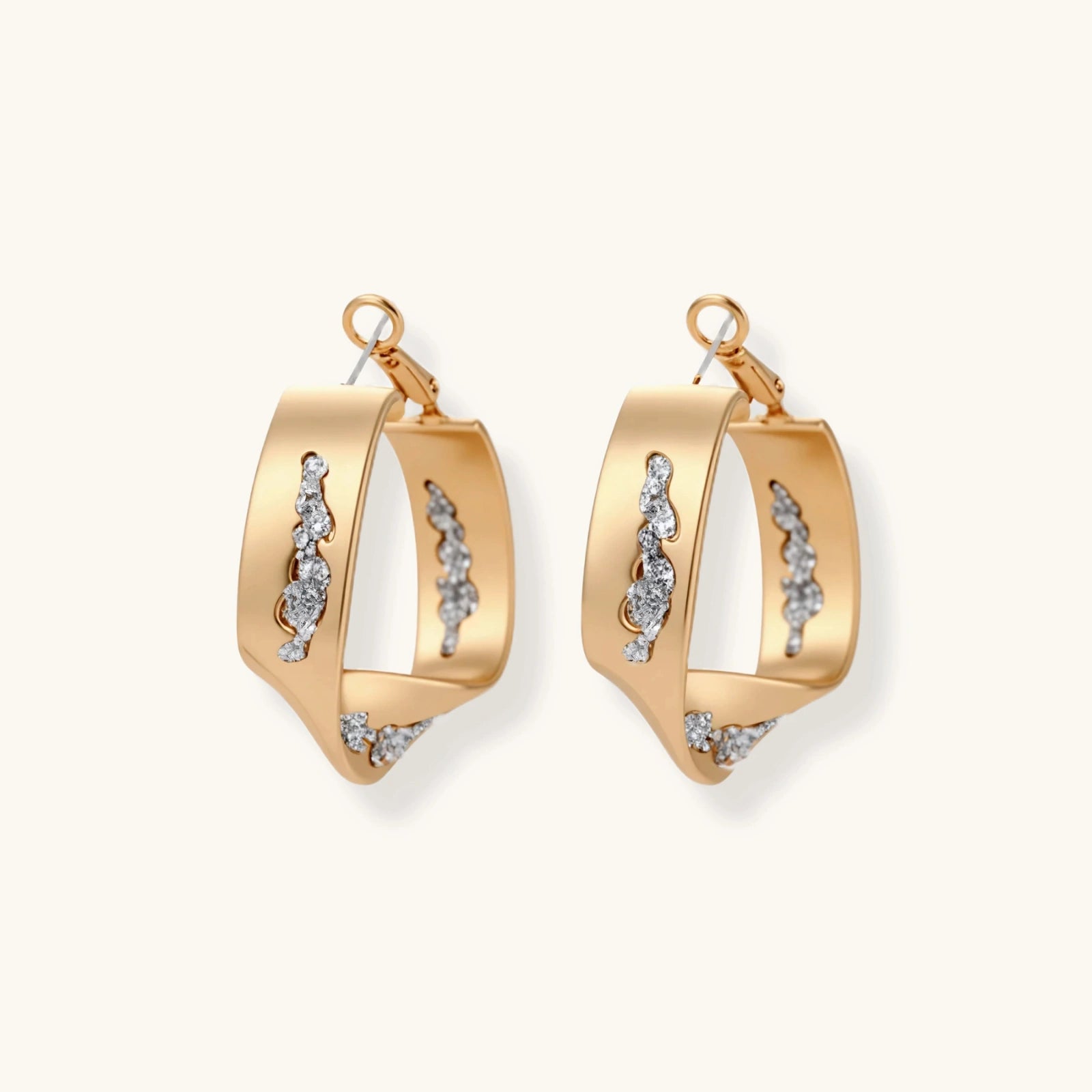 Liquid Gold Hoops by Sieré