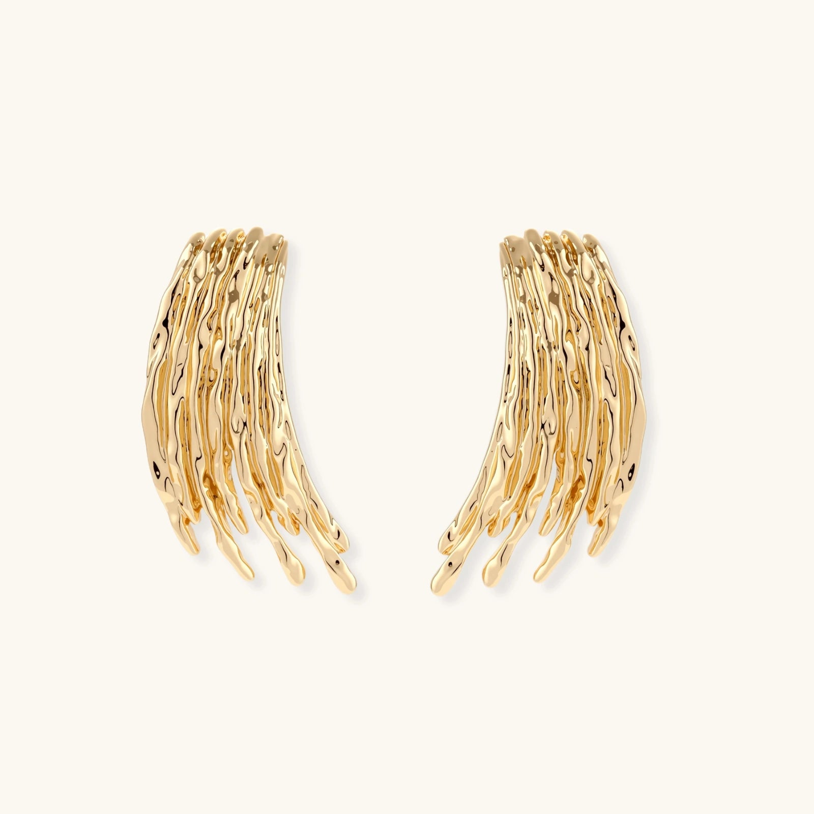 Liquid Flow Statement Earrings by Sieré