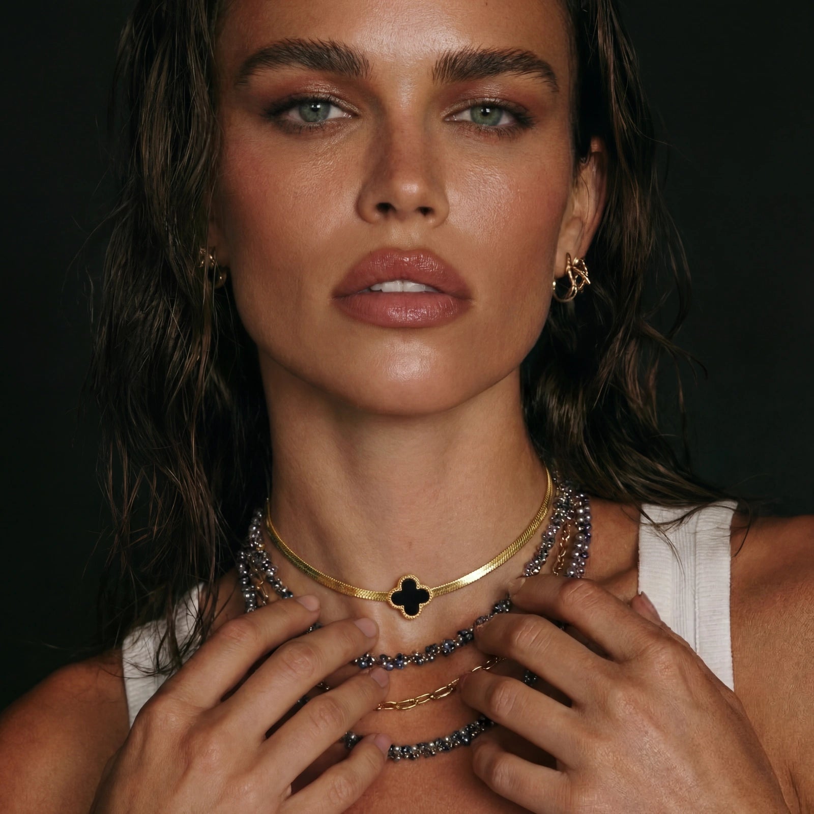Lucky Clover Necklace by Sieré