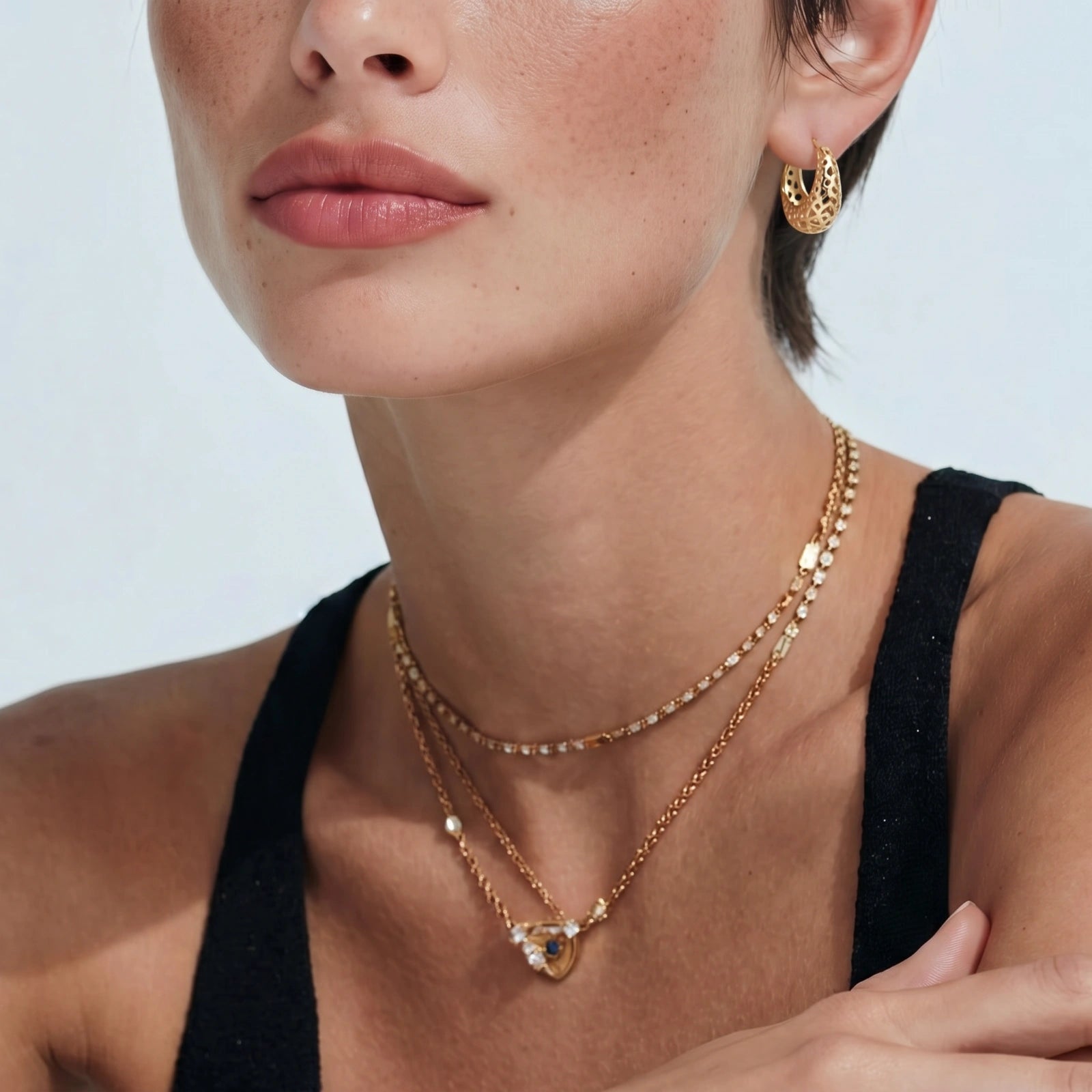 Honeycomb Dream Hoops by Sieré