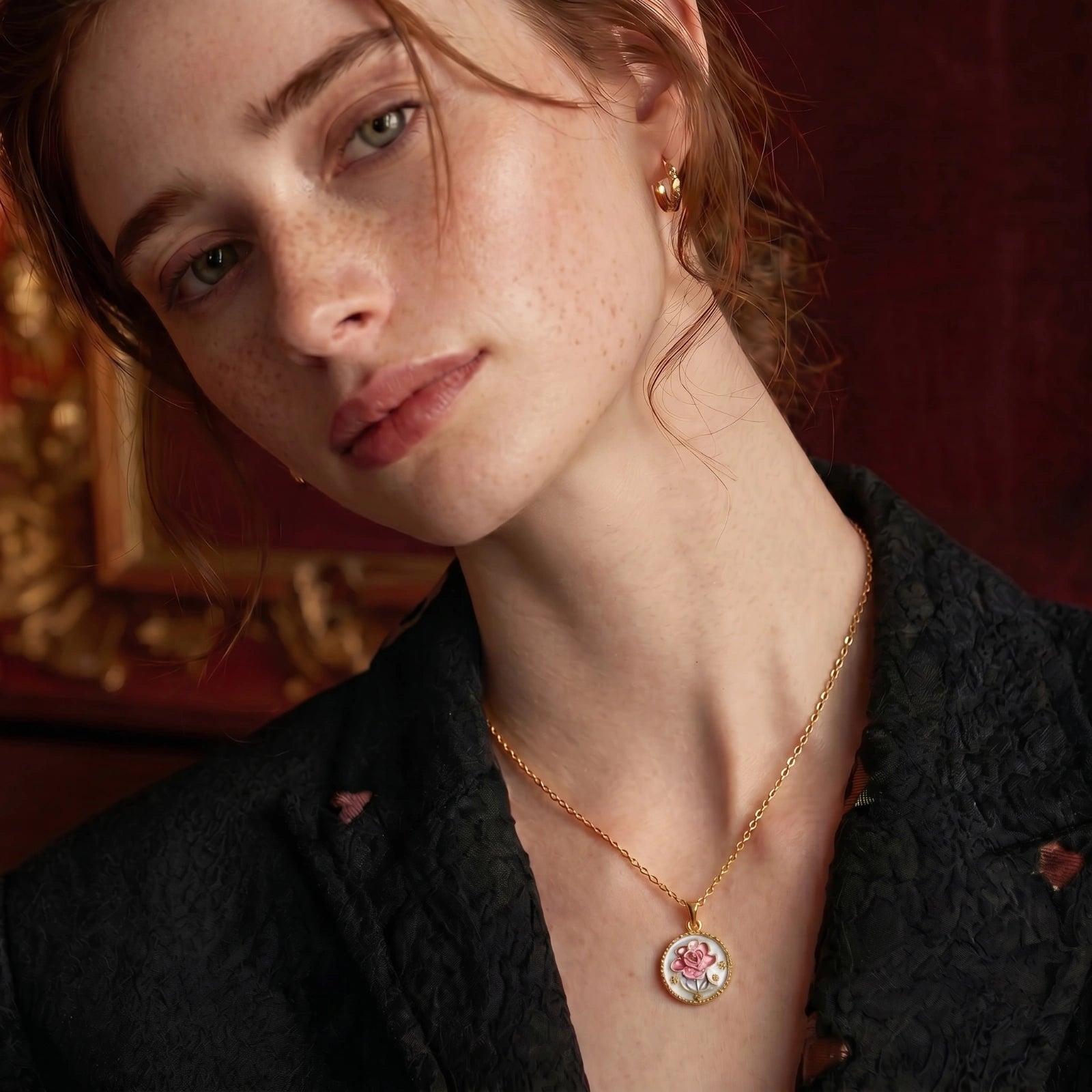 Rose Garden Dreams Necklace by Sieré